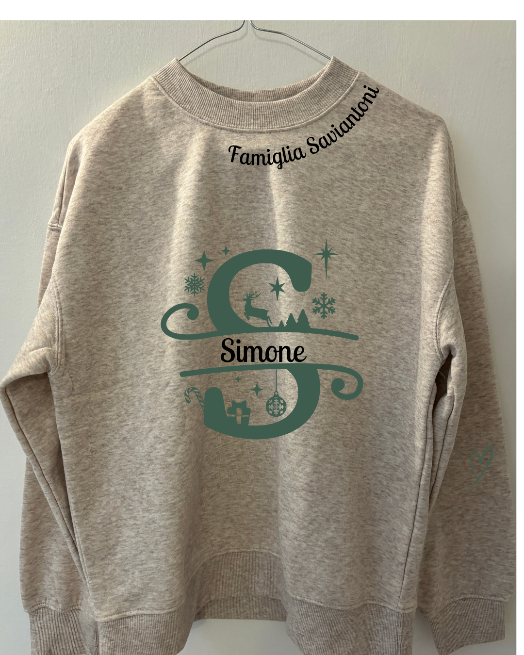 Felpe di Natale Personalizzate