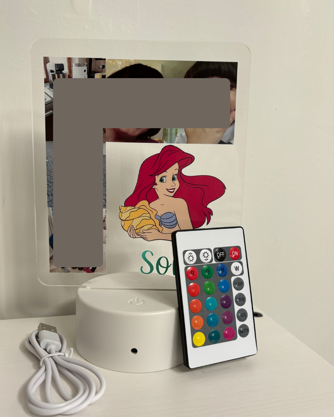 🌟 Lampada Personalizzata per Bambini – Un Sogno di Luce su Misura 🌟