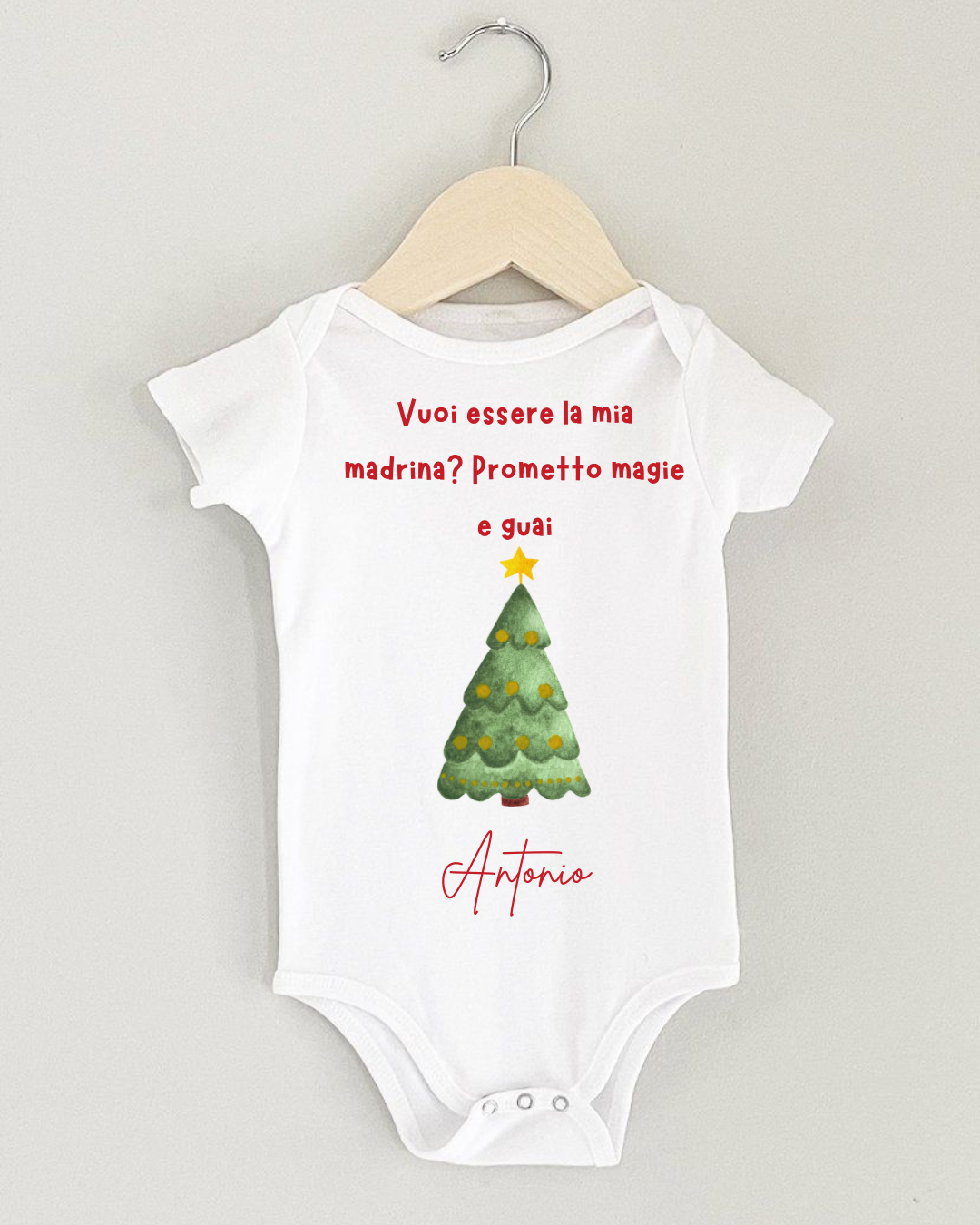 🎄 Body di Natale Personalizzato