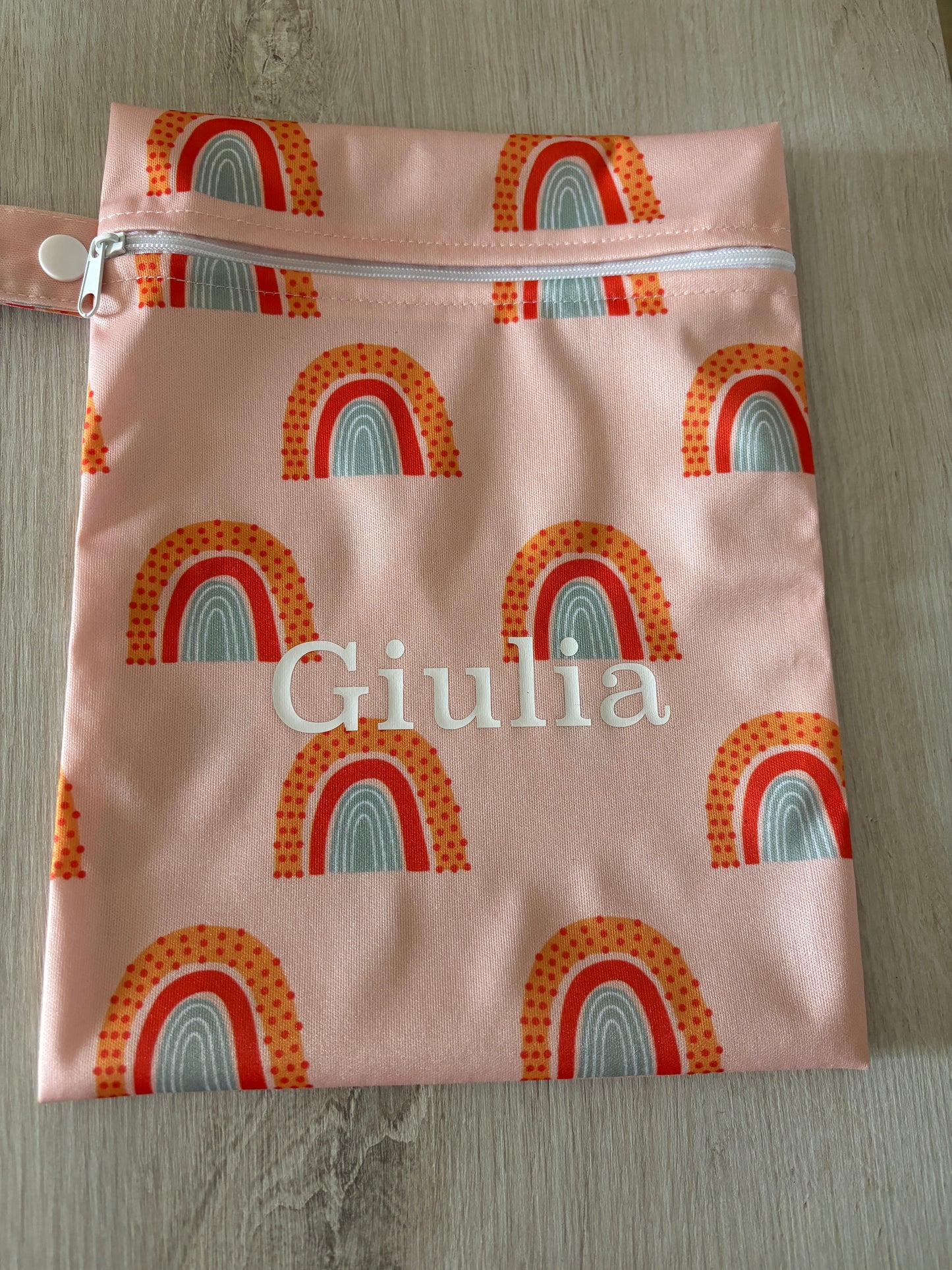 Personalized Waterproof Bag โ Perfect for Kids' Pools and Beaches ๐โโ๏ธ