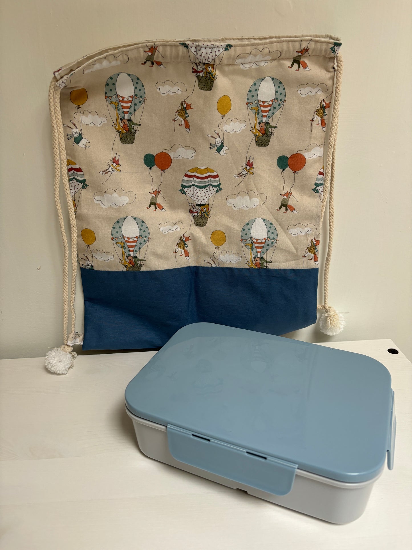 Kit Sacca + Porta Pranzo Personalizzabile🎒🍱