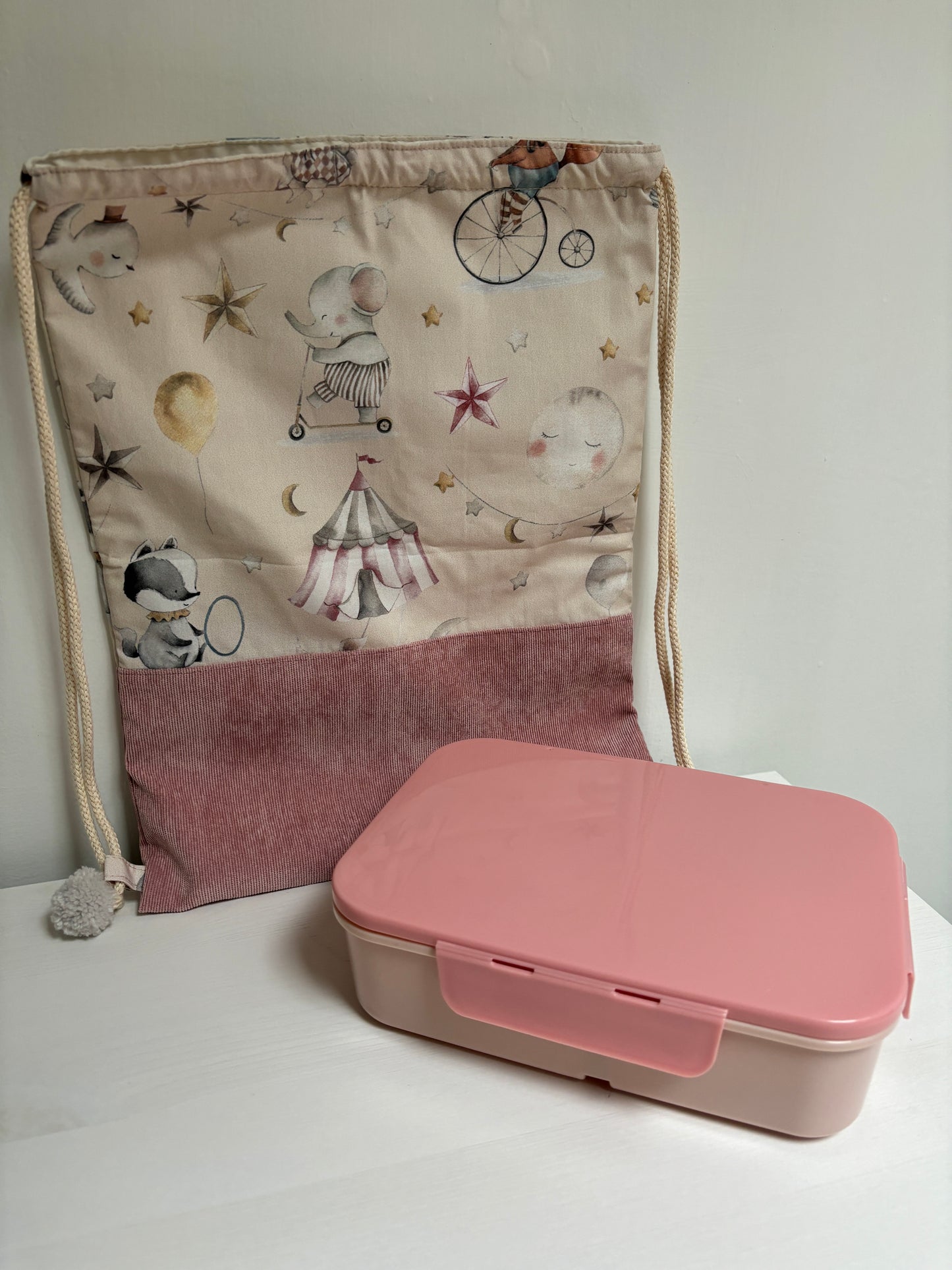 Kit Sacca + Porta Pranzo Personalizzabile🎒🍱