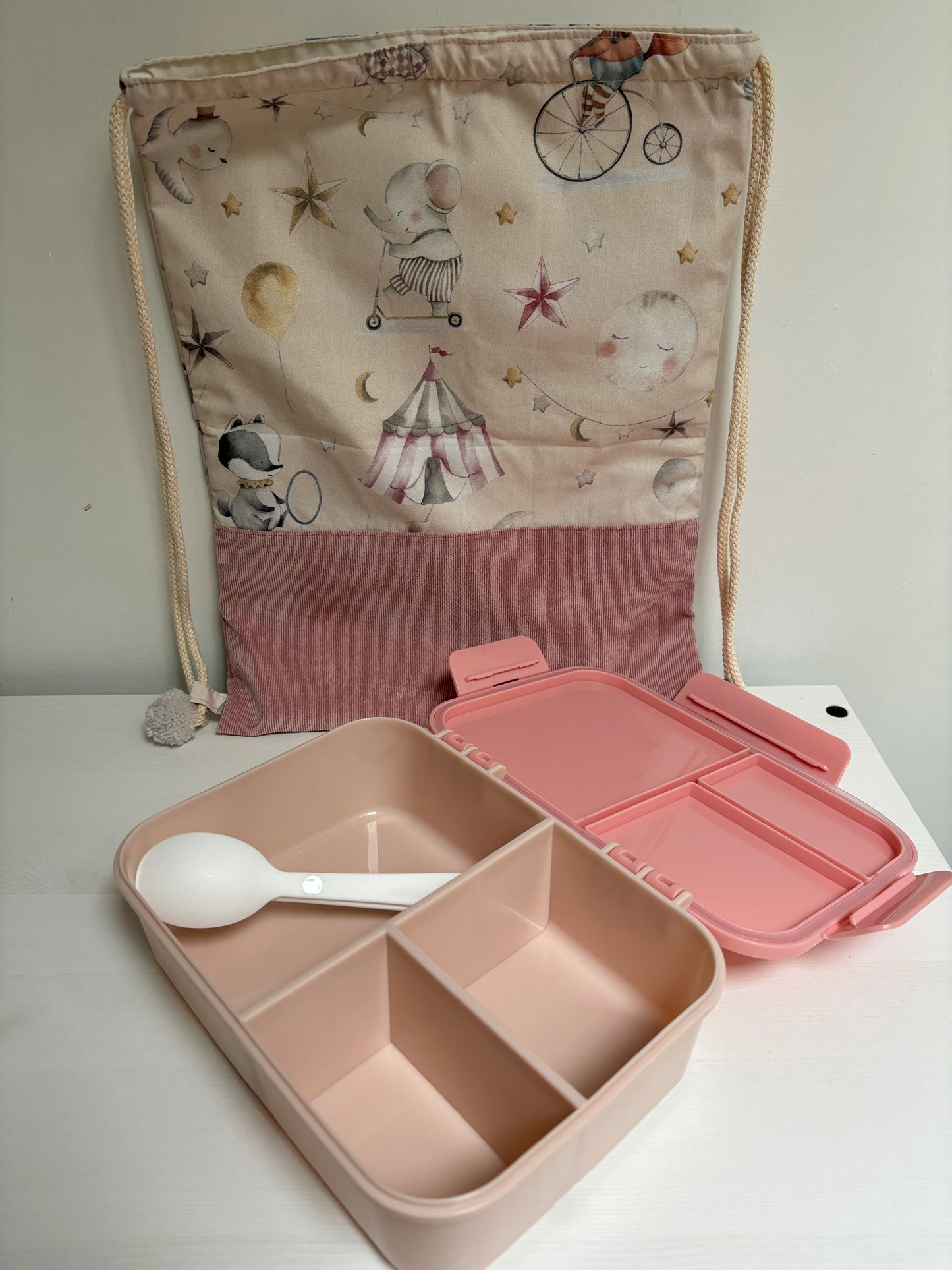 Kit Sacca + Porta Pranzo Personalizzabile🎒🍱
