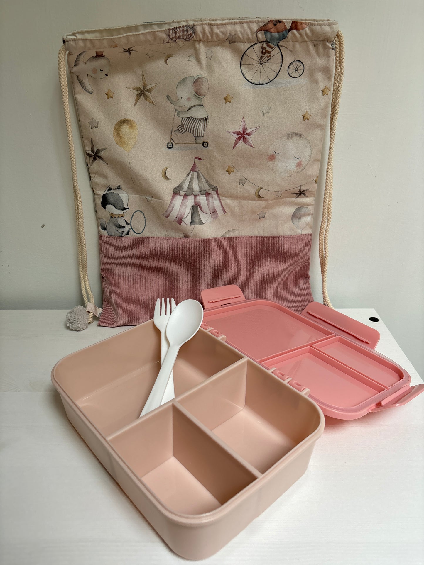 Kit Sacca + Porta Pranzo Personalizzabile🎒🍱