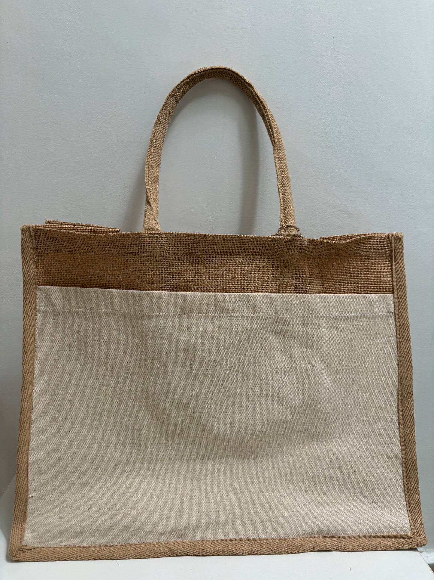 Borsa di Juta e Cotone Personalizzata