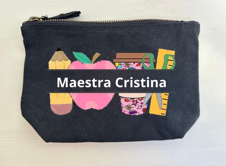 π Pochette Personalizzata in 100% Cotone
