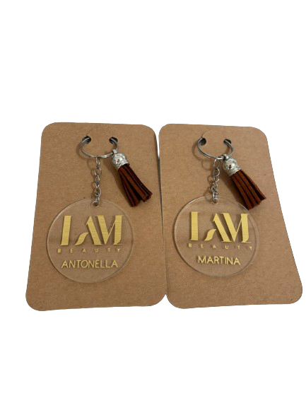 Portachiavi Personalizzato con Foto e Dedica – Idea Regalo Unica