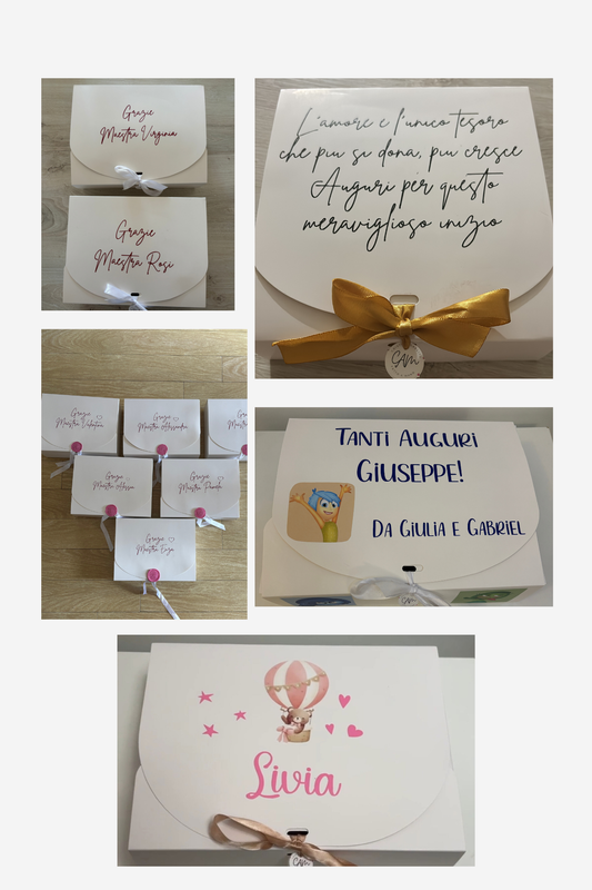 🎁 Le nostre scatole personalizzate: dove il regalo diventa emozione