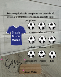 Cornice Personalizzata “Dietro Ogni Piccolo Sogno