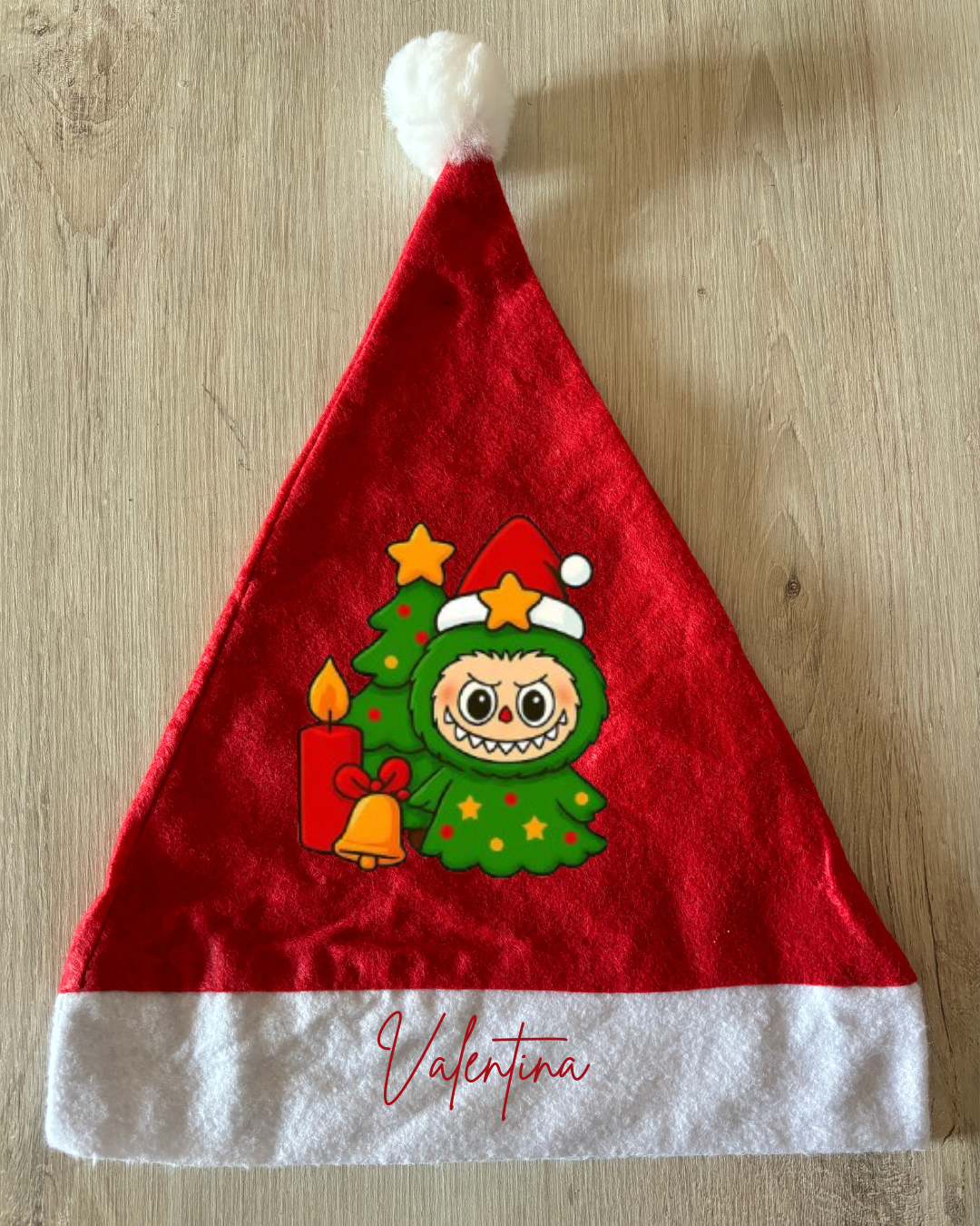 🎅 Cappello di Babbo Natale Personalizzato