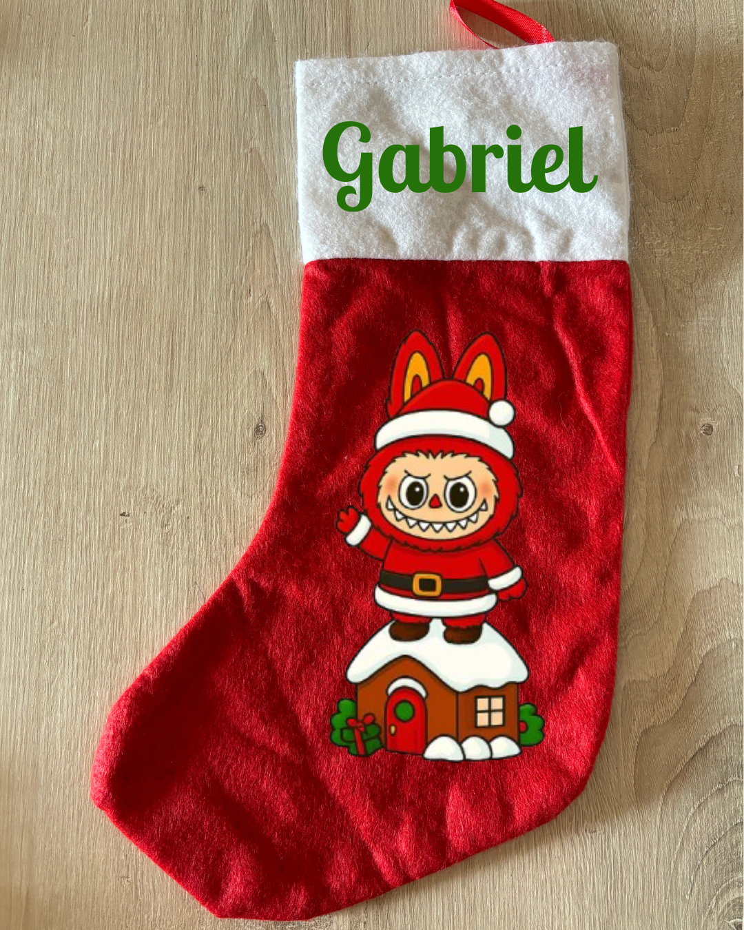 Calza di Natale personalizzata