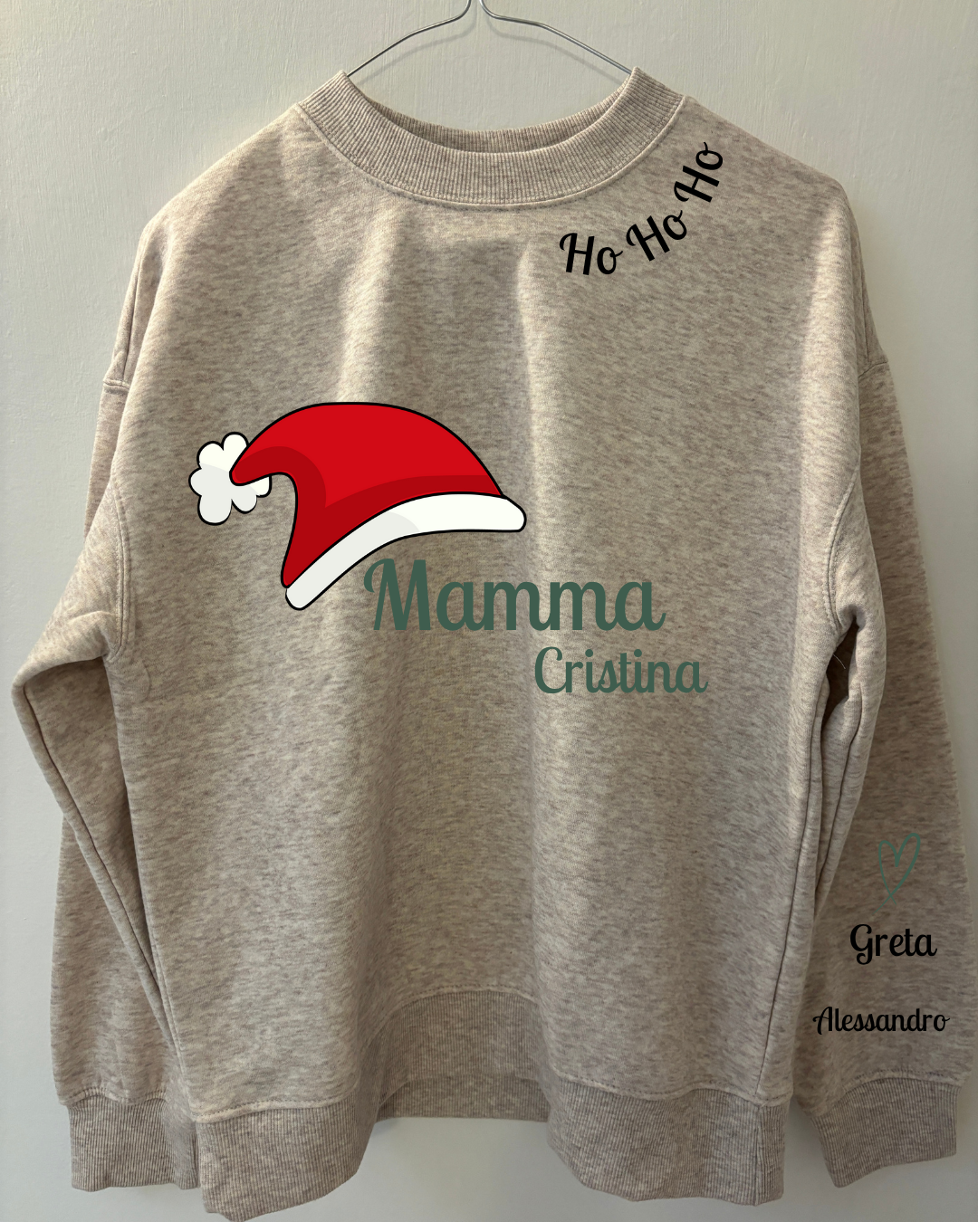 Felpe di Natale Personalizzate