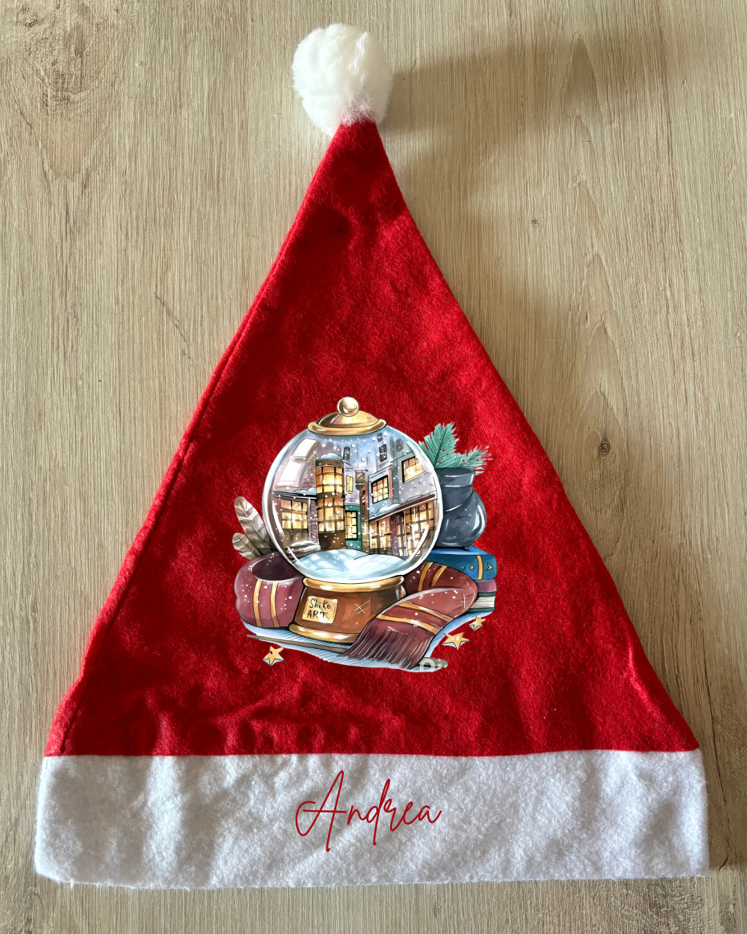 🎅 Cappello di Babbo Natale Personalizzato