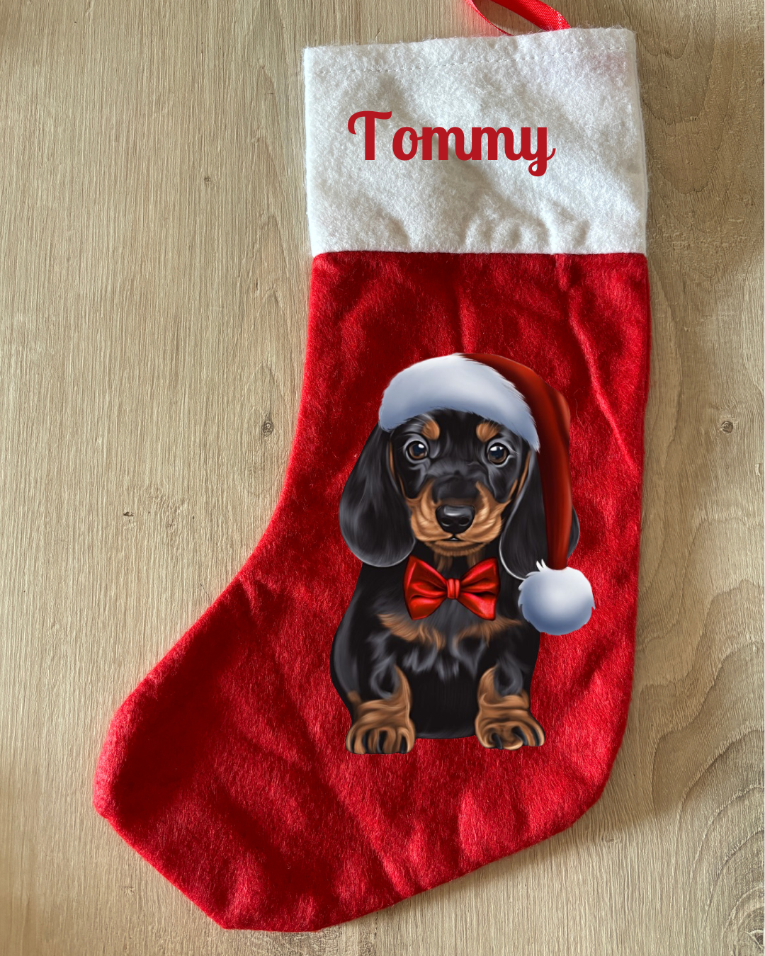 Calza di Natale personalizzata