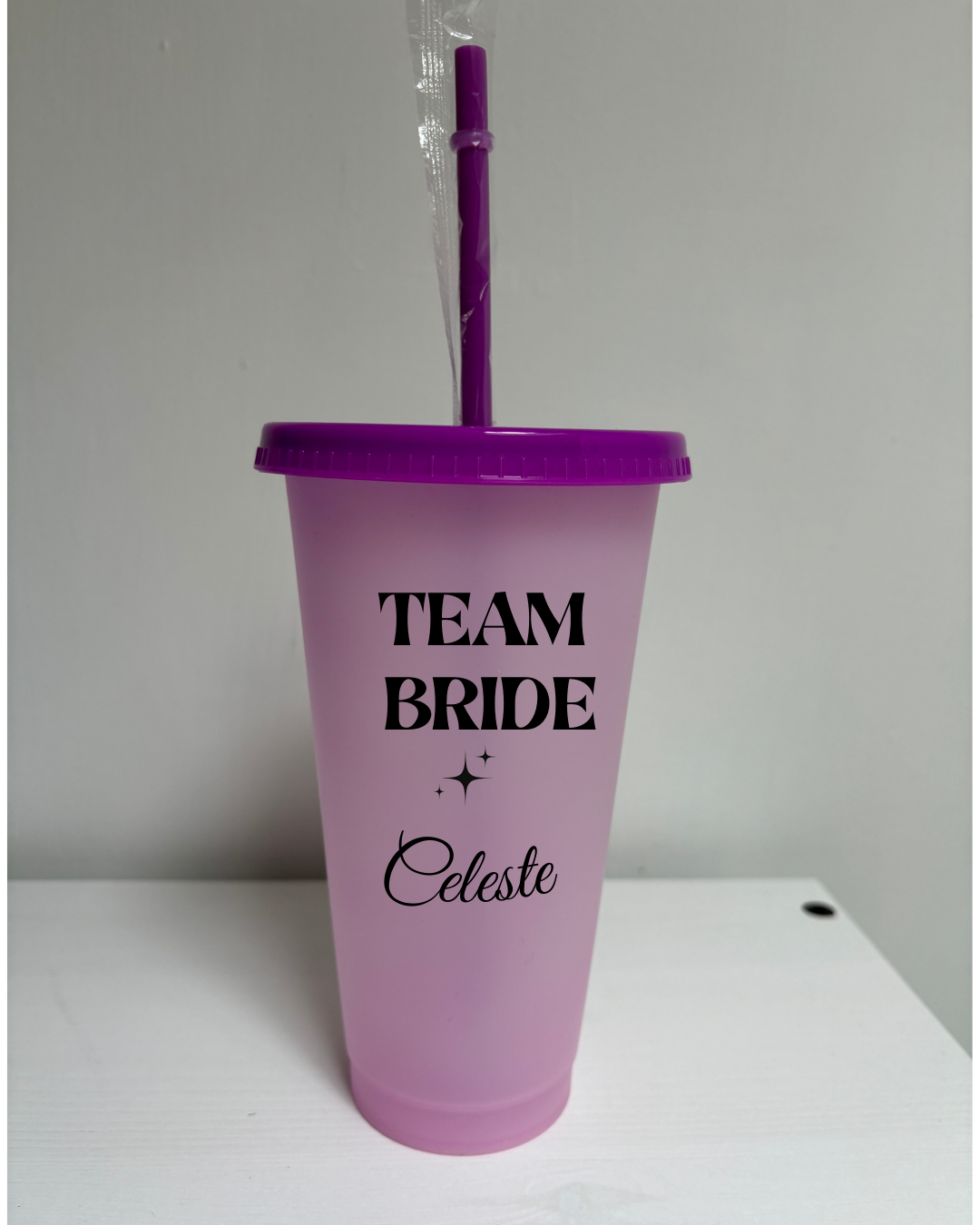 🥂 Bicchiere di Plastica Riutilizzabile per l’Addio al Nubilato 🎉