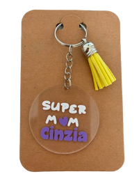 Portachiavi Personalizzato con Foto e Dedica – Idea Regalo Unica