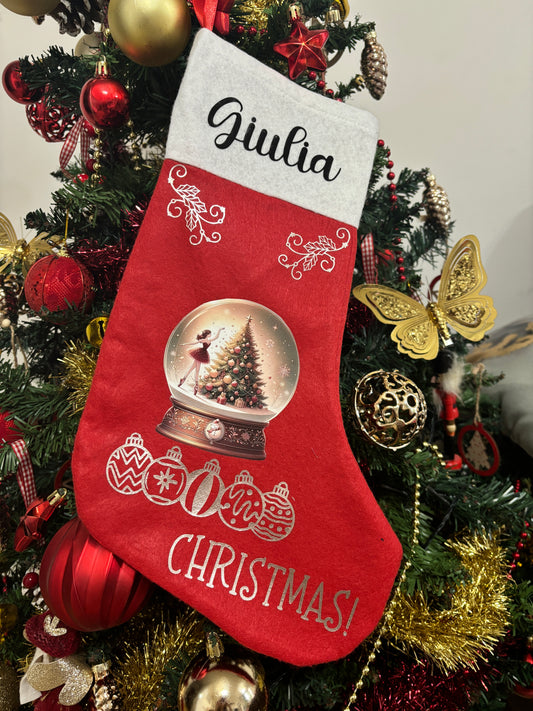 Calza di Natale personalizzata