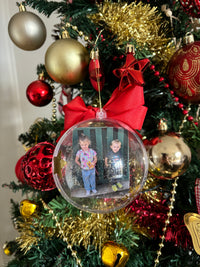 Palle di Natale personalizzate con foto