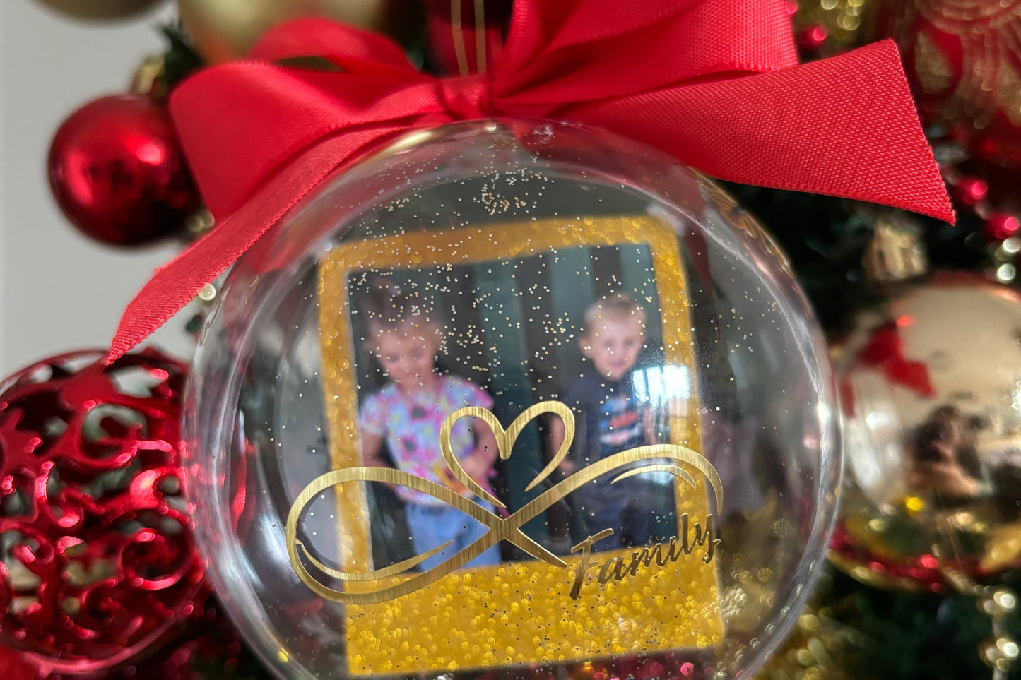 Palle di Natale personalizzate con foto