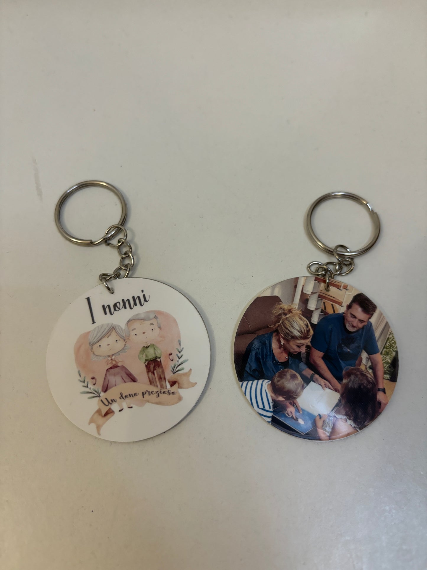 Portachiavi Personalizzato con Foto e Dedica – Idea Regalo Unica