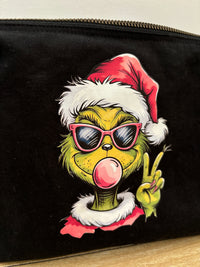 Cotton Zippered Beauty and Pencil Case – Elegance and Everyday Functionality