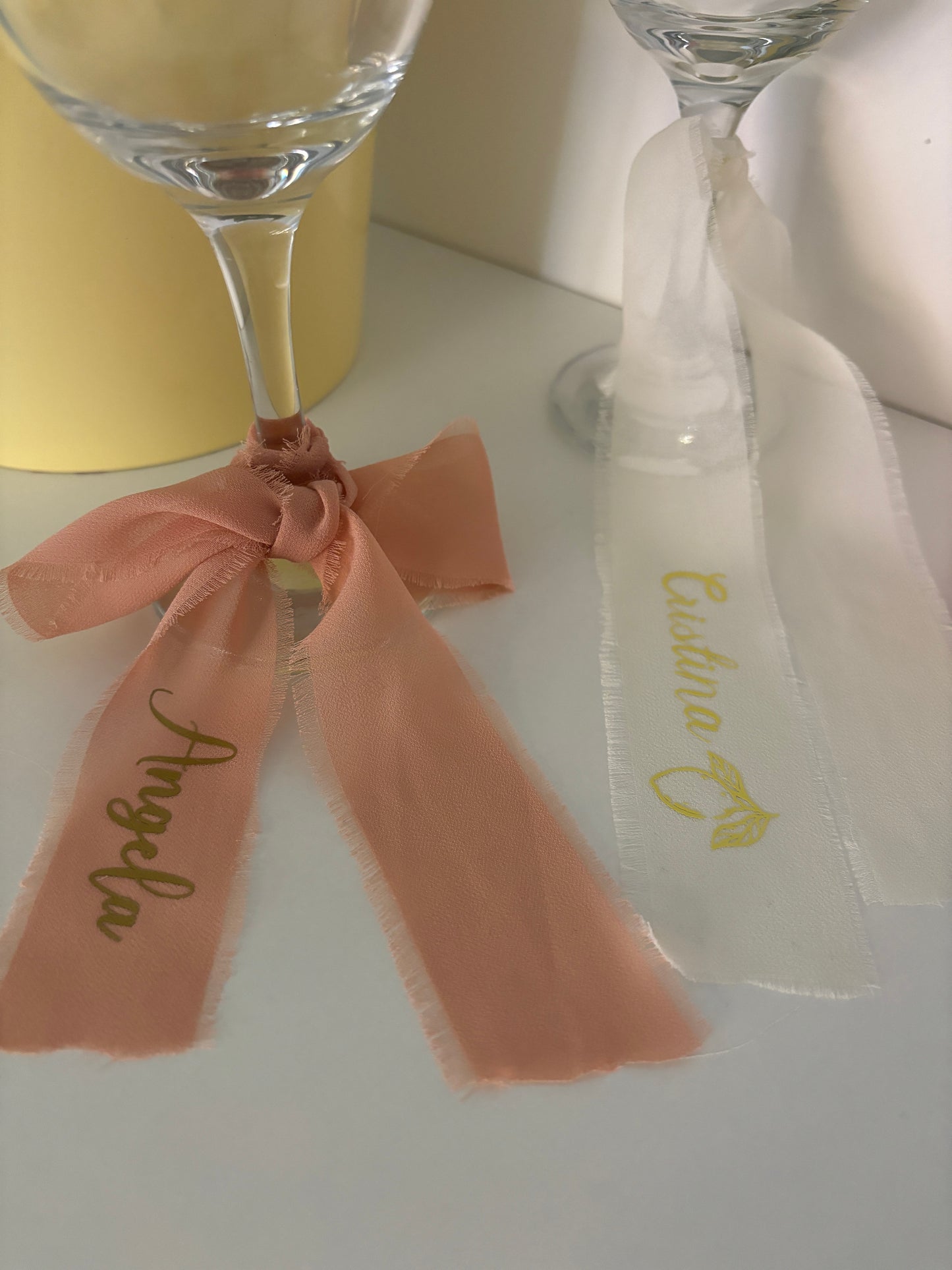 Segnaposto per Calici Personalizzati – Idee Eleganti per Eventi e Matrimoni (4Pz)