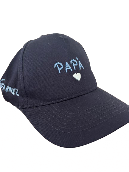 Cappello Ricamato a mano personalizzato per la Festa del Papà