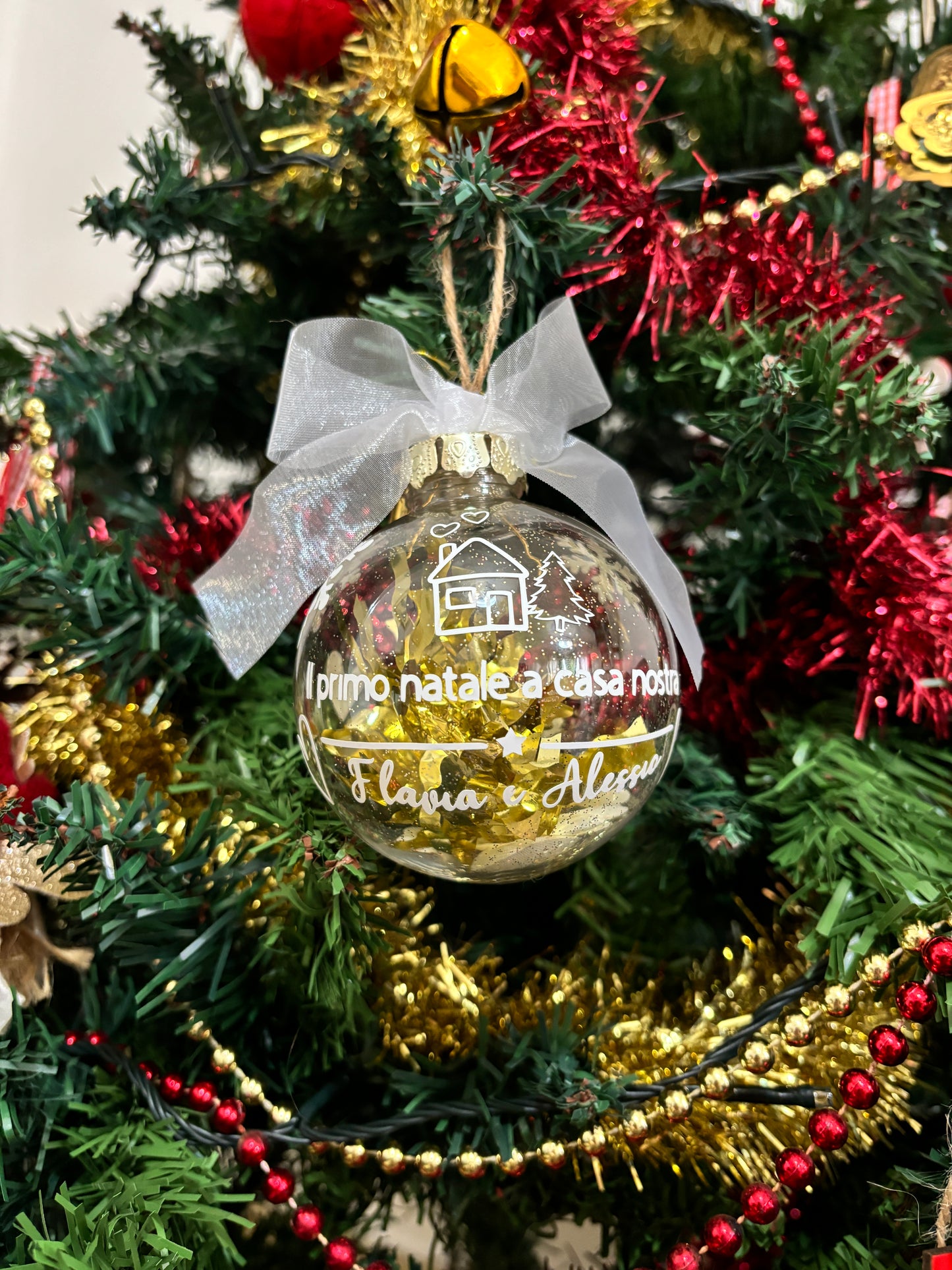 Palla di natale personalizzata