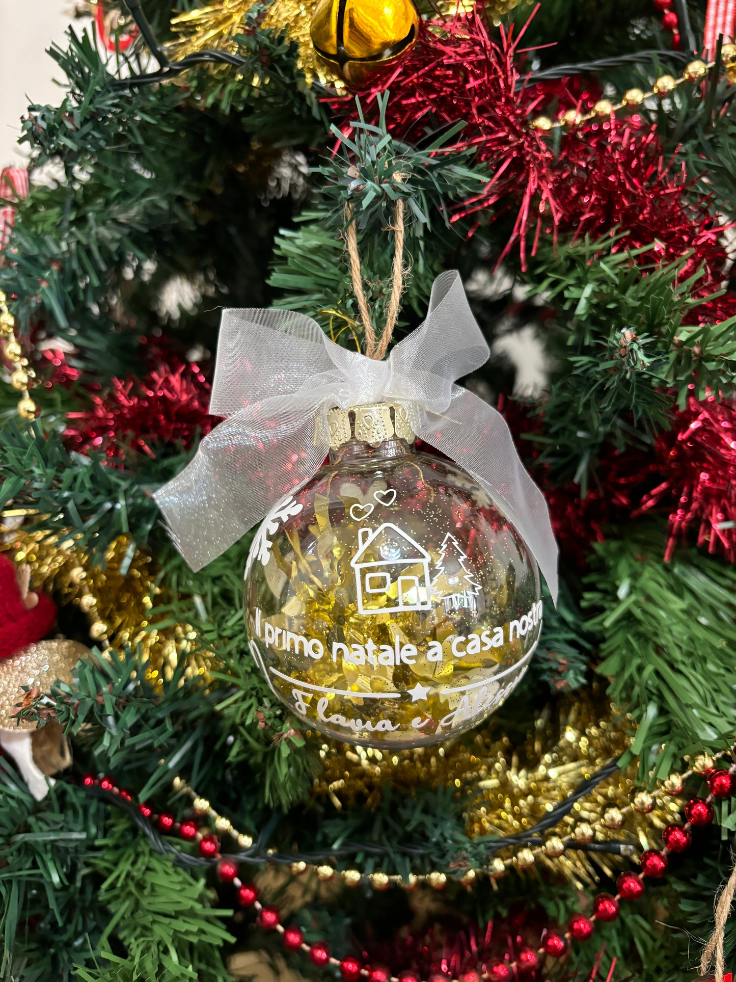 Palla di natale personalizzata