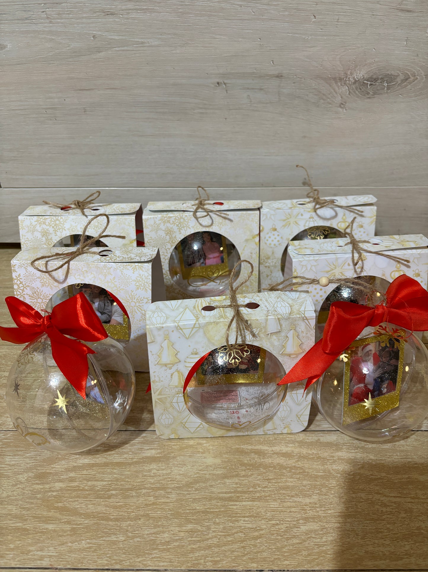 Palle di Natale personalizzate con foto