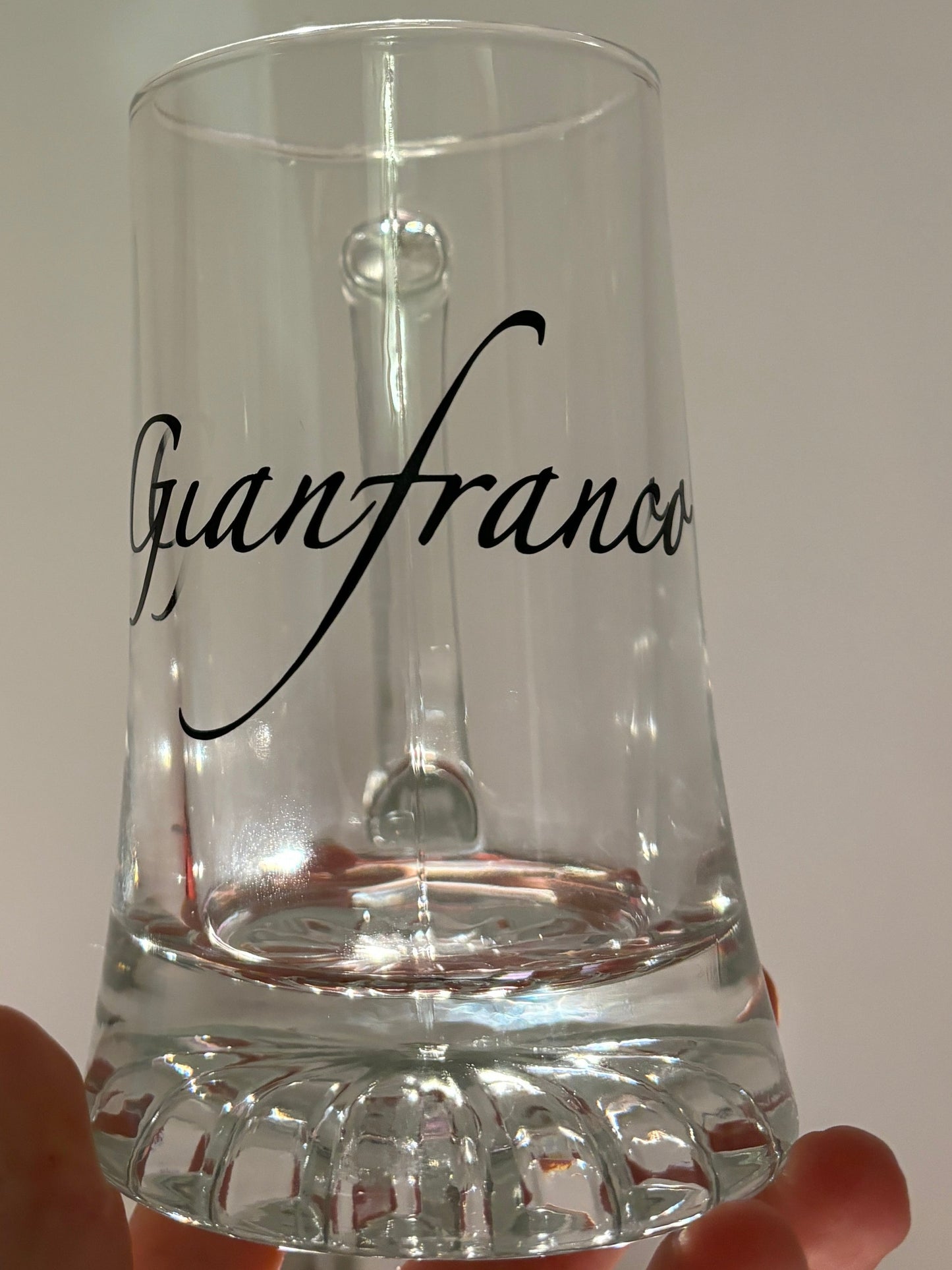 Vaso de cerveza personalizado