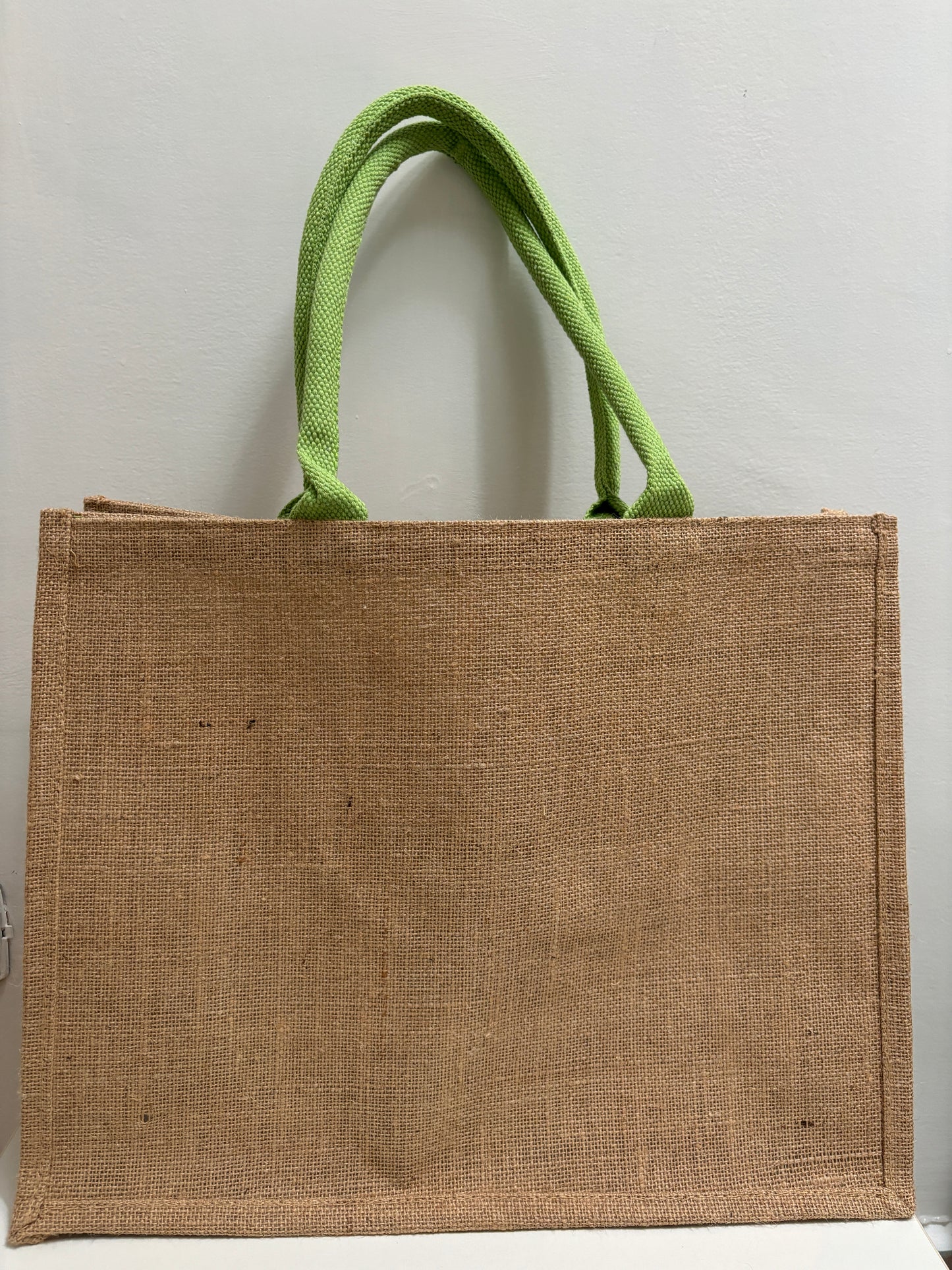 Bolsa de yute personalizada