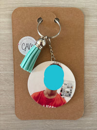 Portachiavi Personalizzato con Foto e Dedica – Idea Regalo Unica