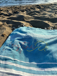 🌊 Telo da Mare Personalizzabile – 180x90 cm