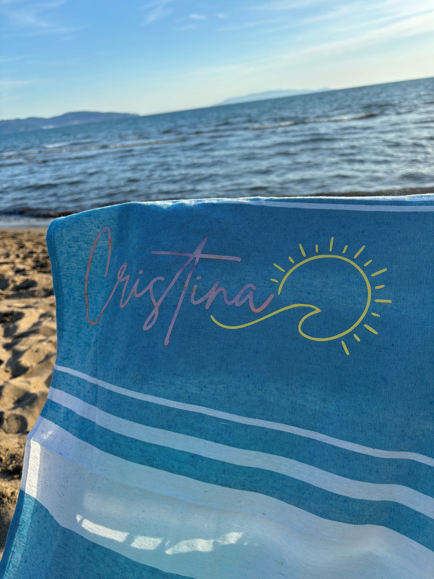 Kit Estate “Sotto il Sole” — Borsa in Juta + Telo Mare Personalizzato