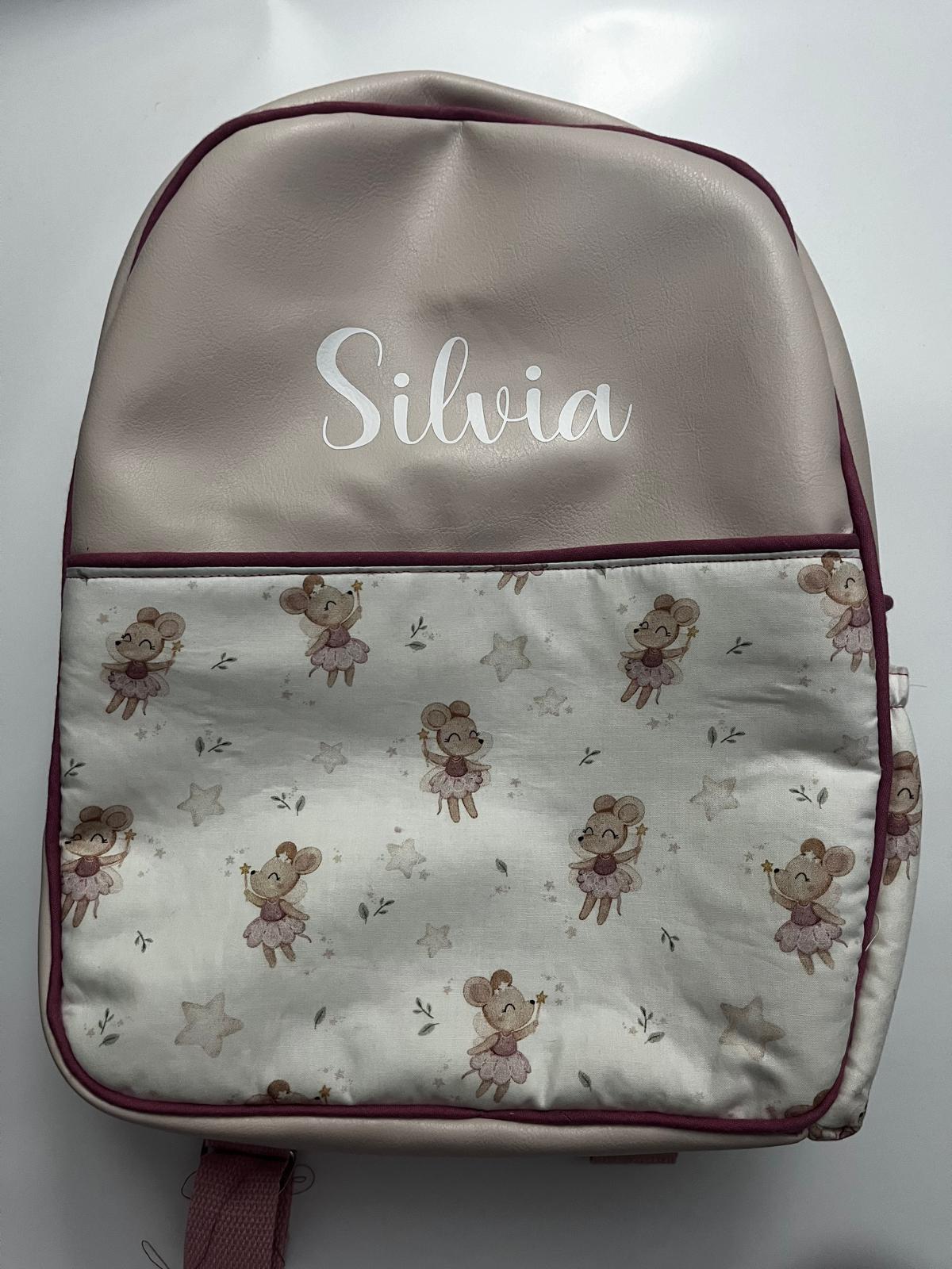 Mochila Infantil 100% Hecha a Mano y Personalizada con Nombre